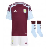 Dres Aston Villa John McGinn #7 Domaci za djecu 2024-25 Kratak Rukav (+ kratke hlače)